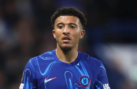 Chelsea's Jadon Sancho in a UEFA Europa Conference League match.
