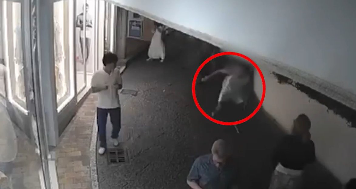 Moment Labour Lord has luxury £200k watch snatched off wrist before robbers flee in speedboat in horror holiday mugging