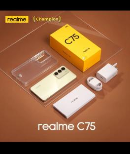 realme Sets a New Durability Standard: C75 Launched with Industry-Leading Certifications 3