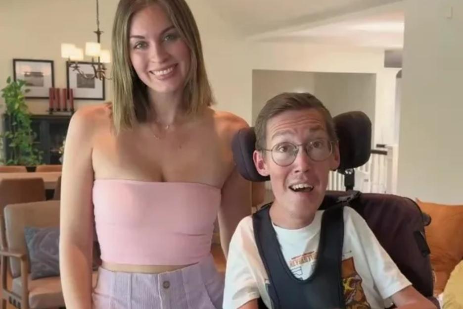 Trolls say that I cheat on my man as he’s disabled but he’s more romantic than any guy and we turn each other on