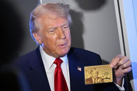 Trump unveils new $5m ‘Gold Card’ visa and says VIP ticket to America will be available to ultra rich ‘in two weeks’