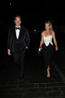 Gethin Jones and Helen Skelton at the BAFTA Television Awards.