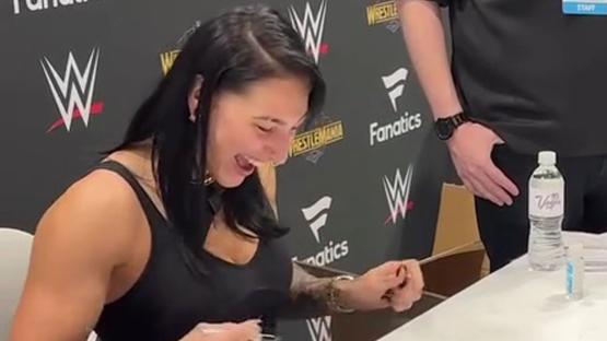 WWE star Rhea Ripley officially ADOPTS a grown man as she grants fan’s ‘strange’ request ahead of WrestleMania 41