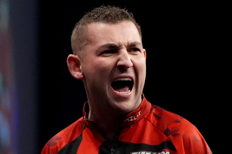 Nathan Aspinall achieves astonishing darts feat that only one player has ever managed before