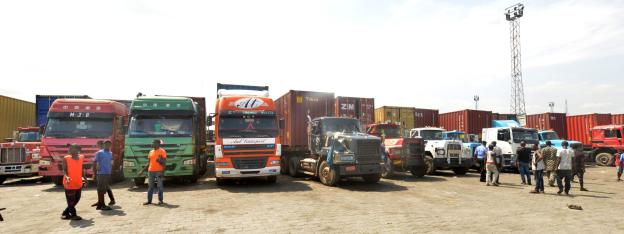Lagos truck drivers protest sharp sand price increase