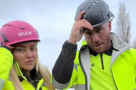 I’ve ditched the Botox salon to work at a scaffolding business – people stare at me but it’s worth the £500K we’ve made