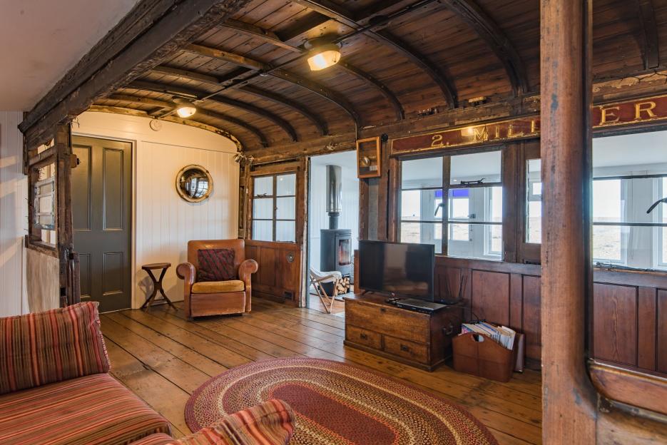 You can spend the night in a Victorian train carriage at the UK’s ‘only desert’