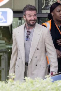 David Beckham and family spotted after his 50th birthday celebrations in France – but Brooklyn is nowhere to be seen 5