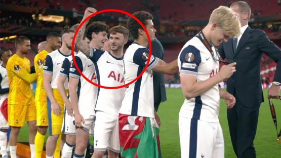 James Maddison goes full John Terry in Europa League final as fans ask ‘is this a first?’