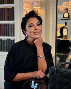 Kris Jenner at La Galerie Dior.