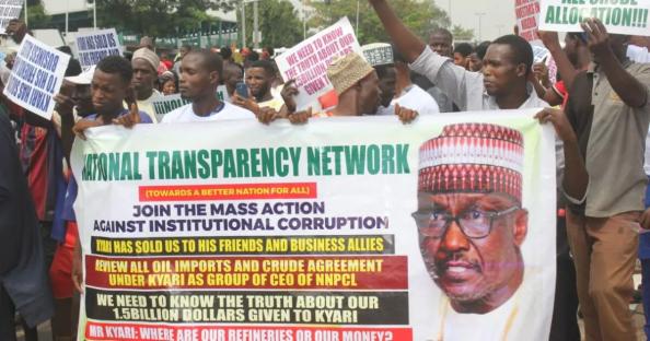 NNPCL: Lawyers storm AGF’s office as protests demanding Kyari’s probe enters day 2