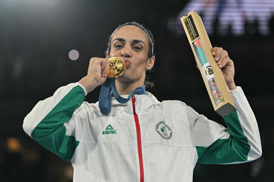 Why is Imane Khelif not allowed to fight in the World Boxing Championships?