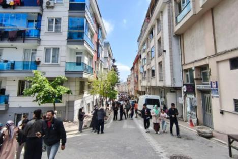 Istanbul rocked by strong 6.2-mag earthquake as people seen fleeing shaking buildings and high-rises swayed by tremors