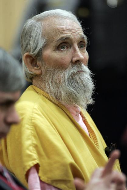 Robert Hale, known as Papa Pilgrim, in court awaiting sentencing.