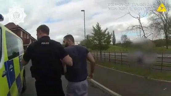 Moment learner driver runs away after killing woman in horror head-on crash – as he’s jailed for 11 years