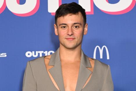 Tom Daley at the Out100 Celebration.