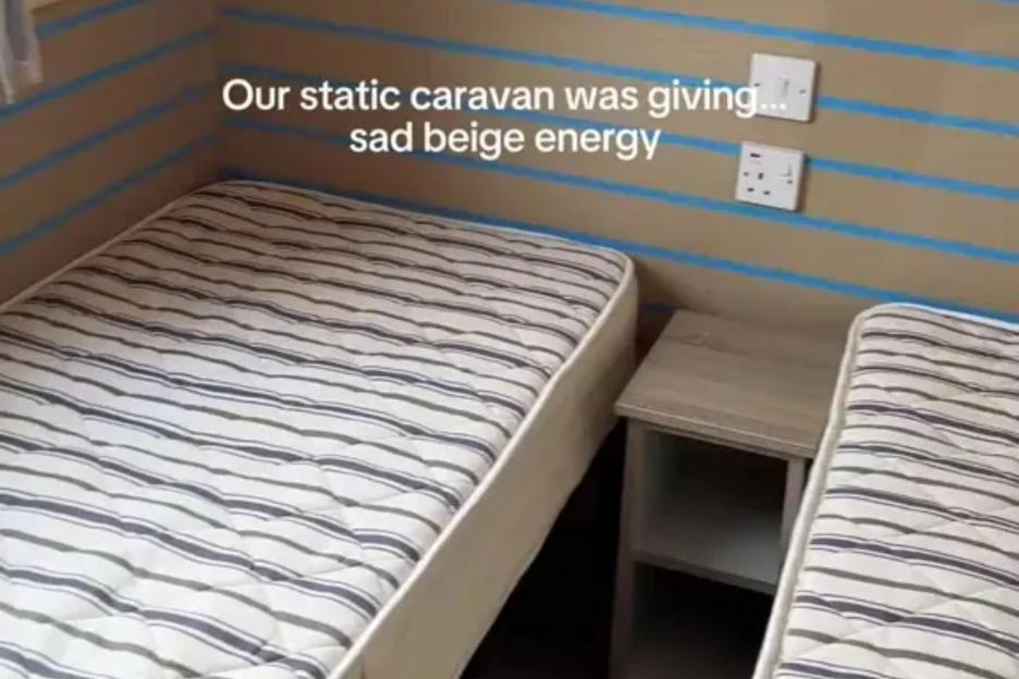 I transformed my beige caravan that had been battered by Haven guests – now it’s ‘beautiful’ thanks to Asda and H&M buys