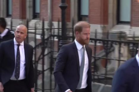 Prince Harry arrives at court in London for appeal after losing bid for publicly-funded security on UK visits