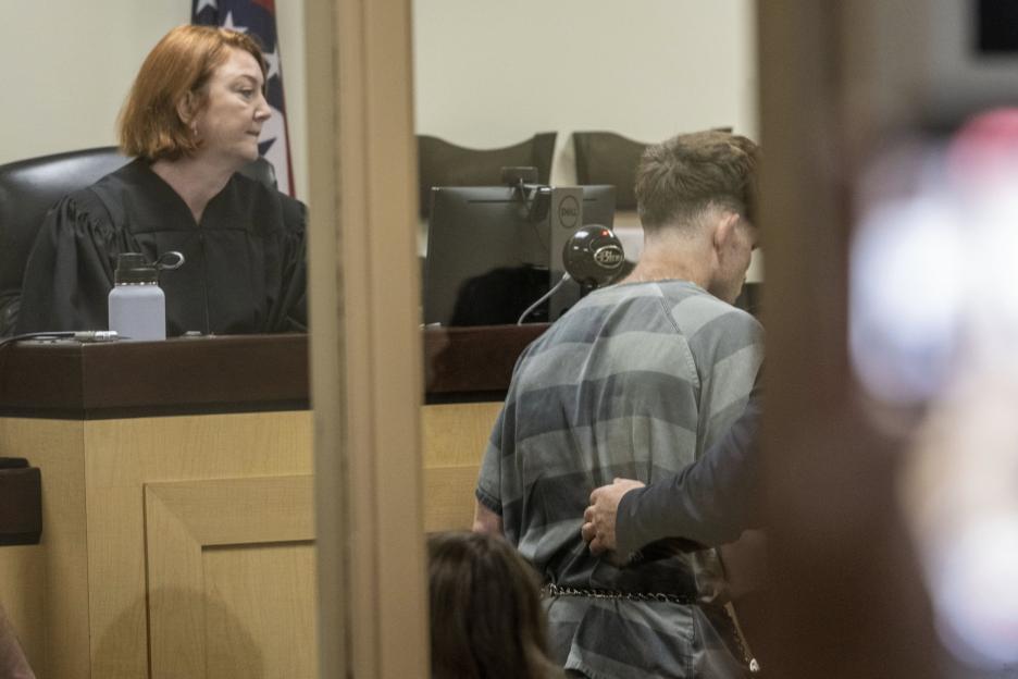 Andrew James McGann at his bond hearing.