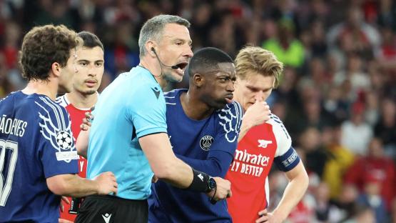 Ousmane Dembele ‘a doubt’ for second leg vs Arsenal with hamstring injury as PSG star gives health update