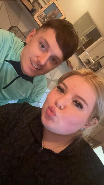 Photo of a young couple.