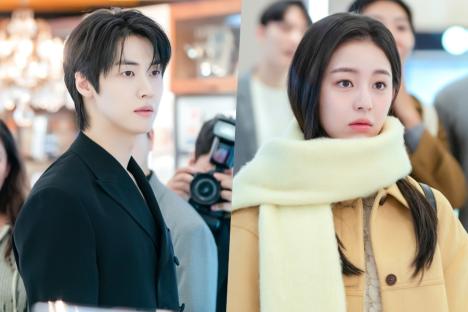 Lee Seung Hyub Spots Park Ji Hu In A Crowd As Fans Swarm Around Him In “Spring Of Youth”