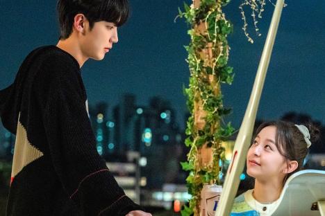 Park Ji Hu And Ha Yoo Joon Share A Romantic Moment In “Spring Of Youth”