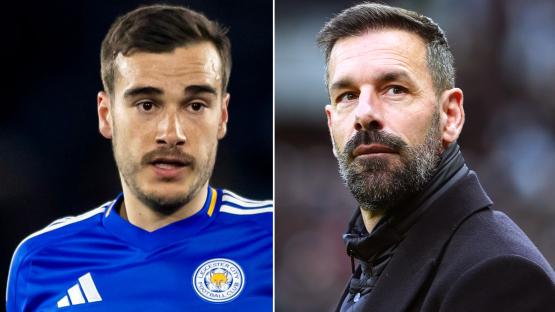 Ruthless Ruud van Nistelrooy AXES Harry Winks after ‘heated row’ with Leicester midfielder