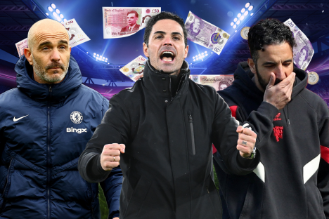 Why Arsenal can easily outspend Man Utd and Chelsea in summer transfer window with old rivals now worlds apart
