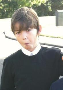Photo of Tyler Buchanan as a child.