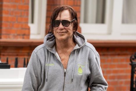 Mickey Rourke flees the UK for LA after being axed from Celebrity Big Brother house