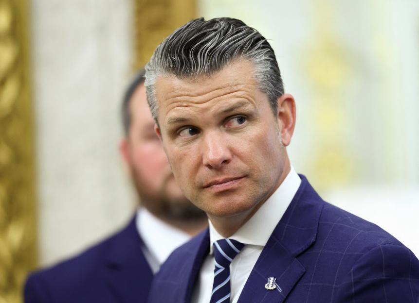 US Defense Secretary Pete Hegseth