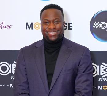 Babatunde Aleshe at the MOBO Awards.