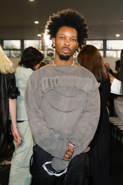 D4VD attends the Ottolinger Fall/Winter 2025-2026 show.