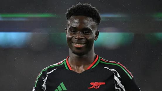 UCL: Saka rates Arsenal’s chances of winning trophy after eliminating Real Madrid from tournament