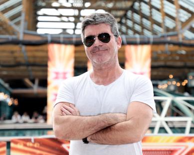 Simon Cowell at The X Factor auditions.