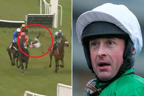 Jockey Nico de Boinville still in hospital after awful fall with massive Constitution Hill ride on a knife edge