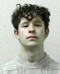 Mugshot of Devon Critchlow, 21, jailed for sex attack.
