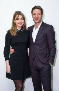 Imogen Poots and James Norton at the Belleville press night after-party.