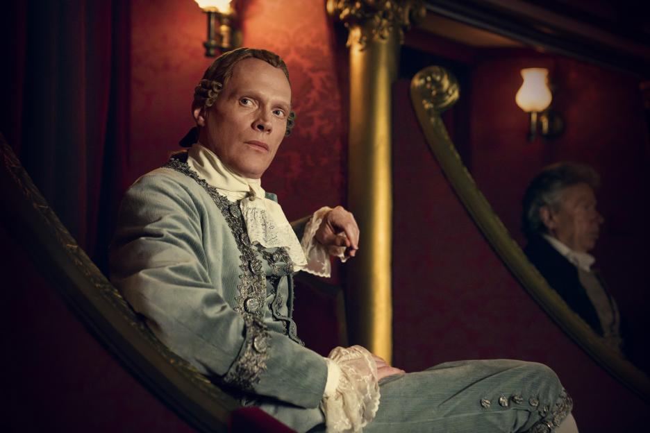 Paul Bettany as Salieri in Amadeus.