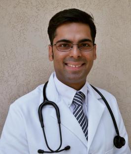 Portrait of Dr. Saurabh Sethi, a gastroenterologist.