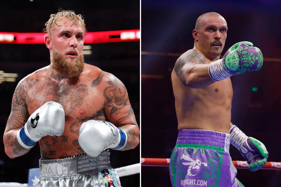 ‘It would be interesting’ – Jake Paul called out by Oleksandr Usyk’s team to stunning MMA fight