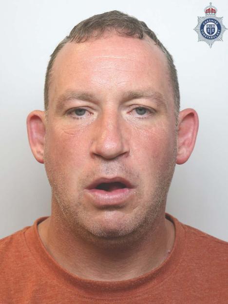 Mugshot of Vincent Foley, who pleaded guilty to burglary, theft, attempted robbery, and possession of an offensive weapon.