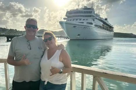 We’ll spend the next 15 years on a cruise – people think we’re mega rich but at £1.4k/month it’s cheaper than London