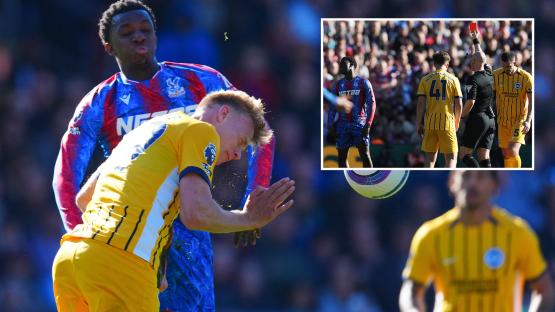 Inside Nketiah’s nightmare cameo as he’s booked for diving within minute before he’s recklessly sent off in wild game