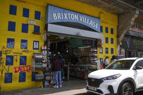 Shop in Brixton Village market.