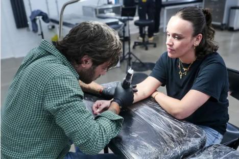 Strictly star Ellie Leach unveils new tattoo after ex-Coronation Street star got matching inking with Vito Coppola