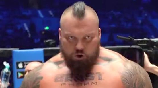 ‘I want to fight the freaks’ – Eddie Hall’s next opponent as World’s Strongest Man makes incredible MMA debut