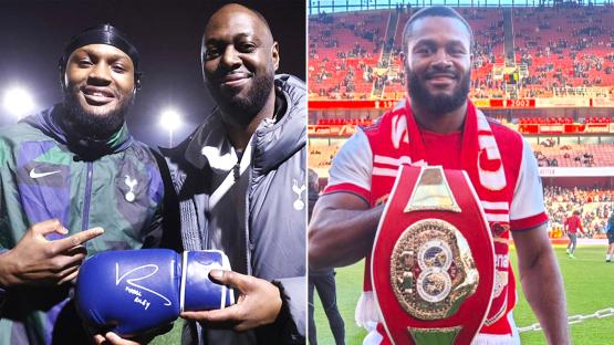 ‘He ain’t got Declan Rice to help’ – Arsenal-mad boxer fired brutal warning by Tottenham rival Viddal Riley