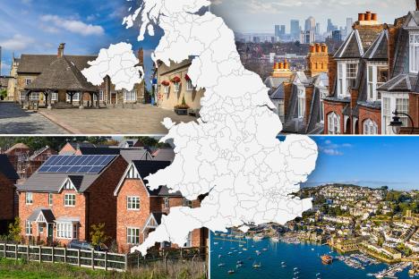 Nine British beauty spots where you can buy your dream home for 30% less than the asking price